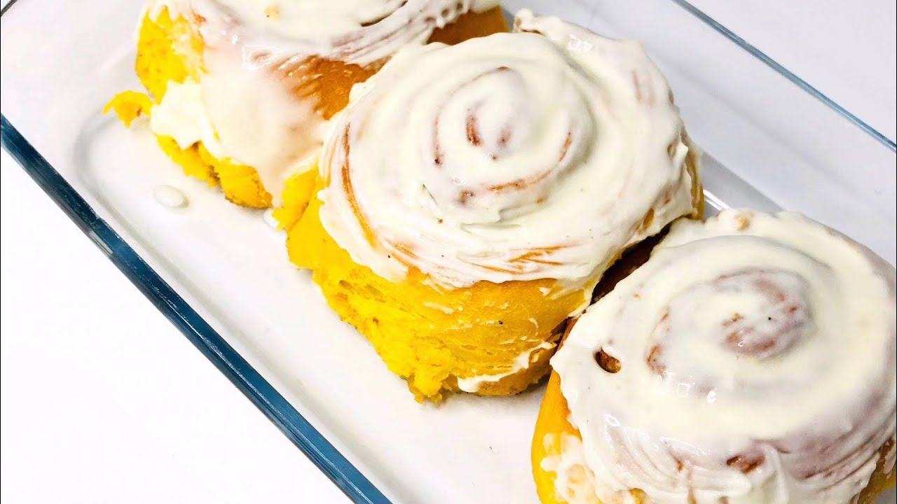 ROLOS DE ABÓBORA  E CANELA || EASY PUMPKIN ROll  RECEITAS DA KALULUKA