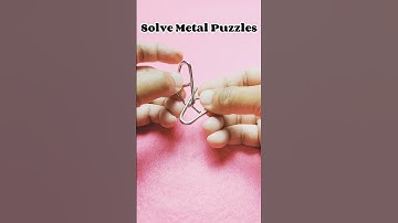 Metal Puzzle Solution 20 #puzzle #iqtest #braintest #games #game #music #shortsvideo #shorts #diy