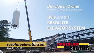 Why Resolute Modular Elevator