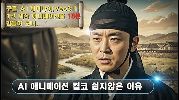 구글AI 재미나이,Veo 3.1로 18분짜리 애니메이션,직접 만들어봤습니다