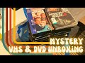 MYSTERY VHS &amp; DVD UNBOXING/HAUL