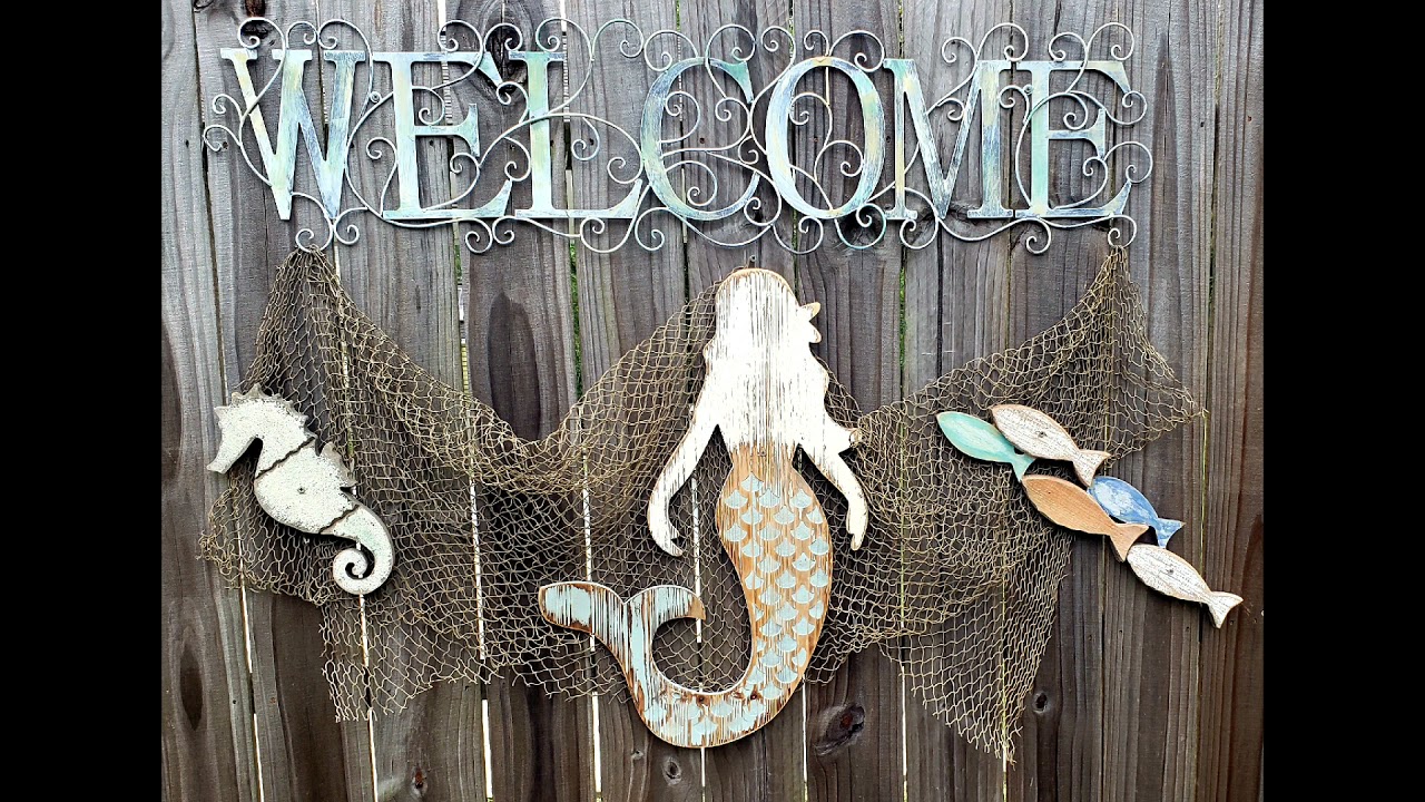 Nautical Themed DIYS by Southern Delight;Beach decor;dollat tree diy