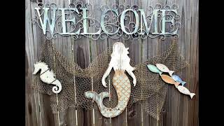 Nautical Themed DIYS by Southern Delight;Beach decor;dollat tree diy; Hobby lobby decor; shorts