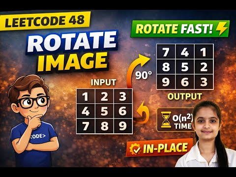 LeetCode Que - 48 Rotate Image