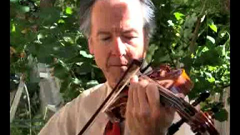 Violinist Bernard Chevalier plays La Cinquantaine
