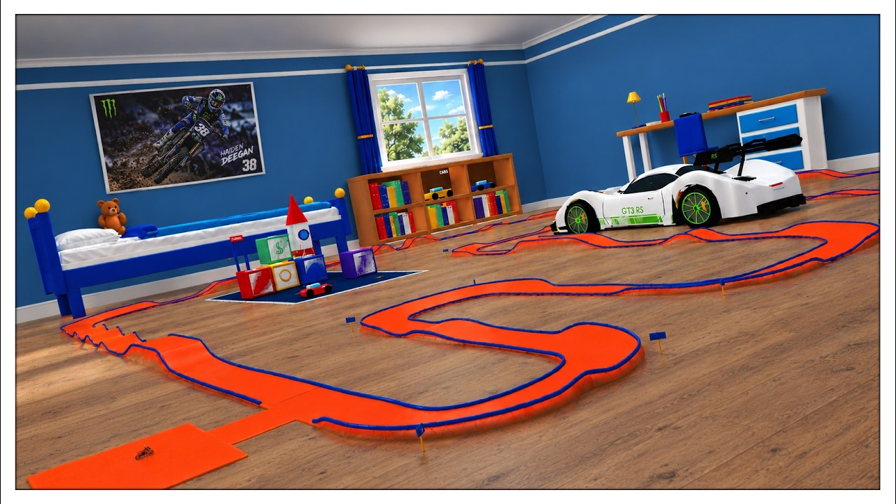 Andy's Room in MX Bikes be like...