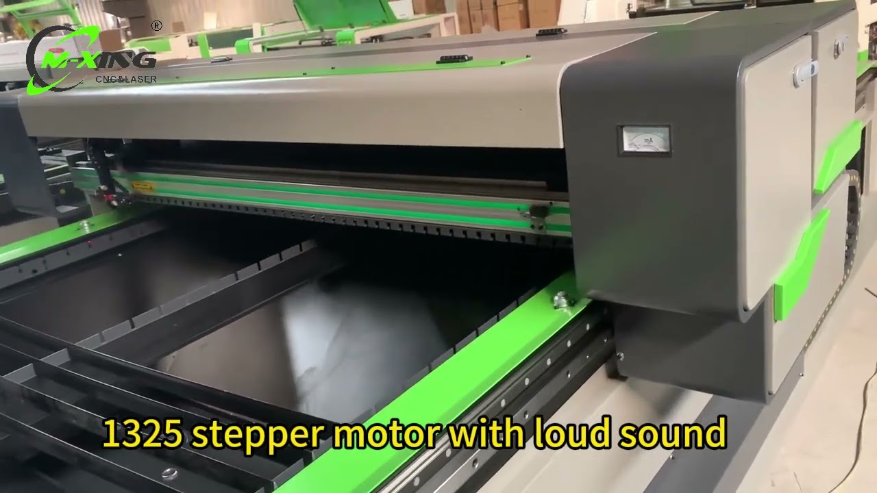 1325co2 laser cutting and engraving machine servo stepper motor sound comparison