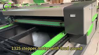 1325Co2 Laser Cutting And Engraving Machine Servo Stepper Motor Sound Comparison