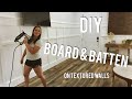 DIY Board and Batten - how to style textured walls