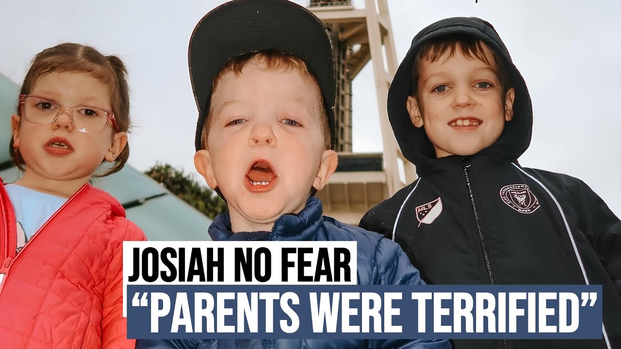 Маленький мир, маленькие люди | Джосайя Ролофф шокировал своих родителей смелым трюком на стеклян...