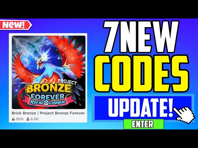 Project Bronze Forever Codes (June 2023) - Gamer Tweak