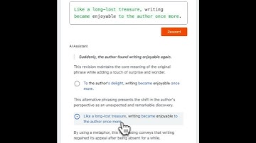 Use AI to shape your text—now easier than ever