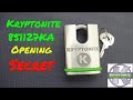 (1279) Kryptonite 851127KA Opening Secret