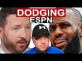 LeBron James DUCKS ESPN when Asked About FUTURE with Lakers