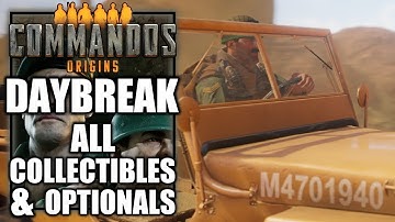 Commandos Origins – Operation Daybreak - All Collectibles & Optional Objectives