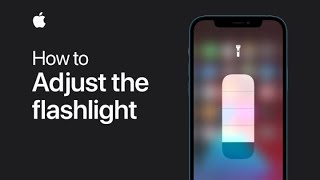 Adjust flashlight brightness on iPhone — Apple Support screenshot 4
