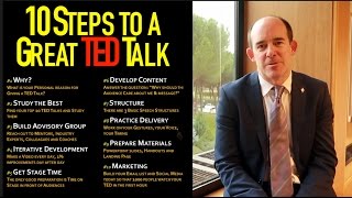 How to Prepare and Deliver a great TED talk