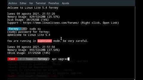Como actualizar paquetes con apt-get en Linux