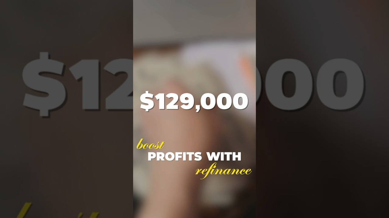 Cash-Out Refinancing #cash #refinance #realestate #syndication