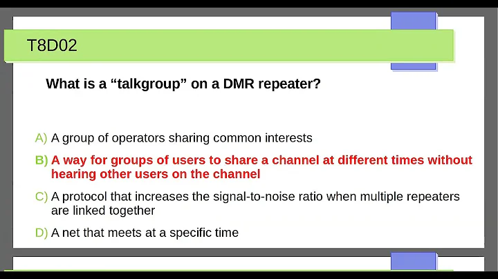 7C Amateur Radio Practices T4 V5