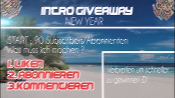 [CLOSED] INTRO GIVEAWAY (NEW YEAR) happy new year :D