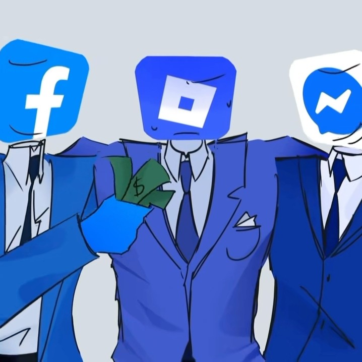 Roblox x Messenger x Facebook [Original] #musica #amigas #humor #roblox #fyp #animation #foryou #rbx