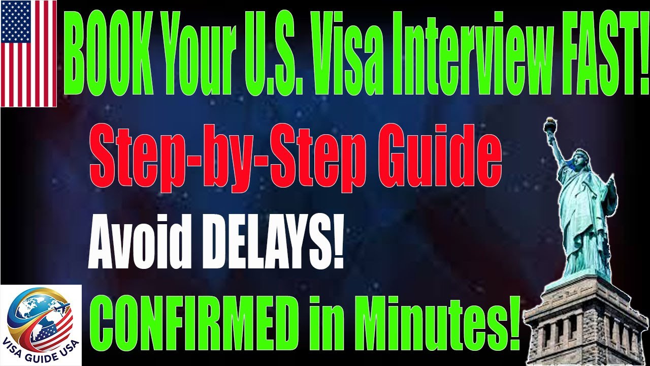 How to Schedule Your U.S. Visa Interview (Step-by-Step 2025 Guide ...