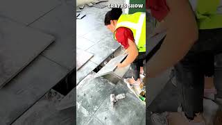 🛠️🛠️ Office Wiring Adjustments Under Anti Static Flooring #shorts