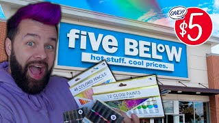 Cheap Art Supply Challenge - fiVe BELoW  | RM Designs15