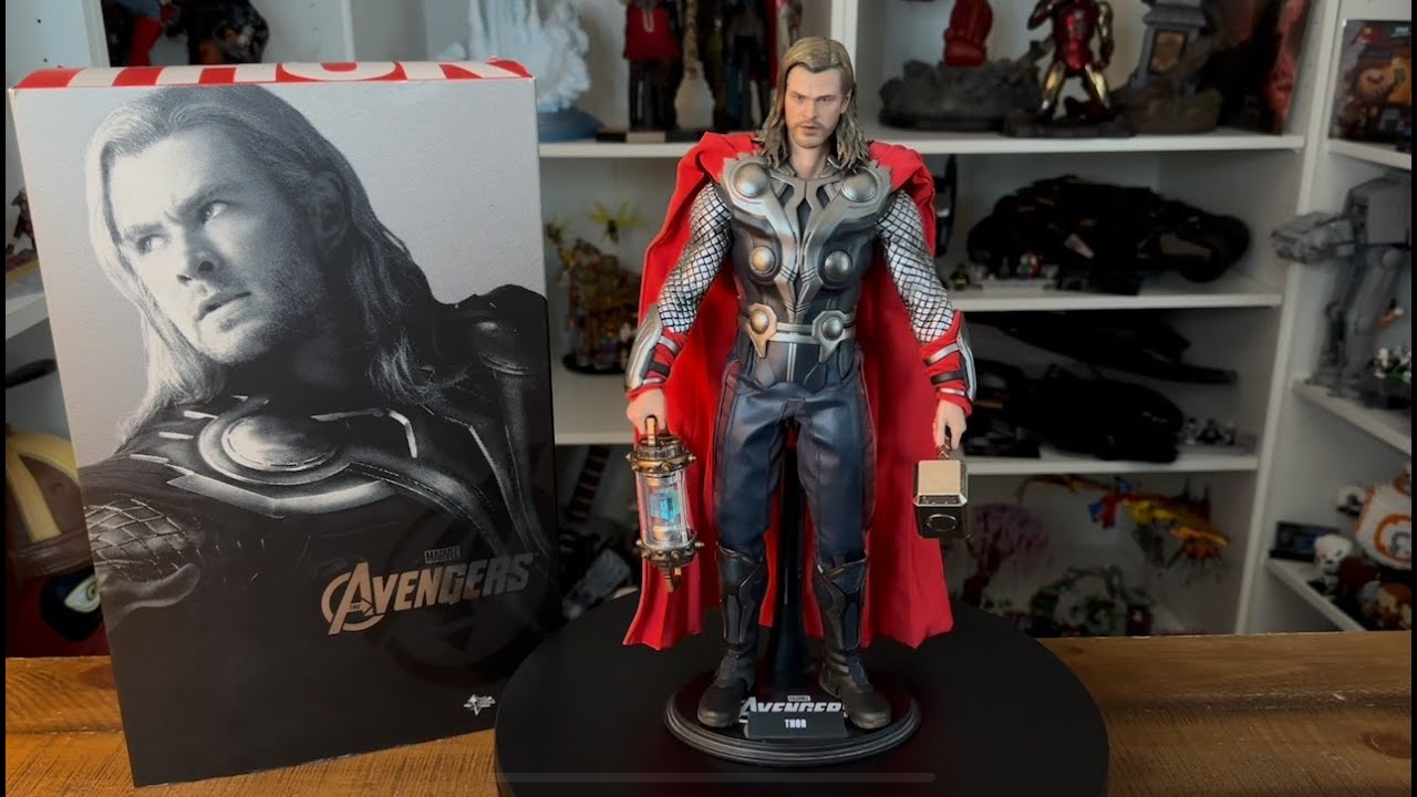 UNBOXING HOT TOYS THOR FROM 2012s AVENGERS MARVEL 1/6th SCALE COLLECTIBLE FIGURE