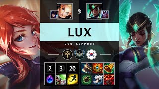 Lux Support vs Karma: Vision Controller - KR Challenger Patch 14.23