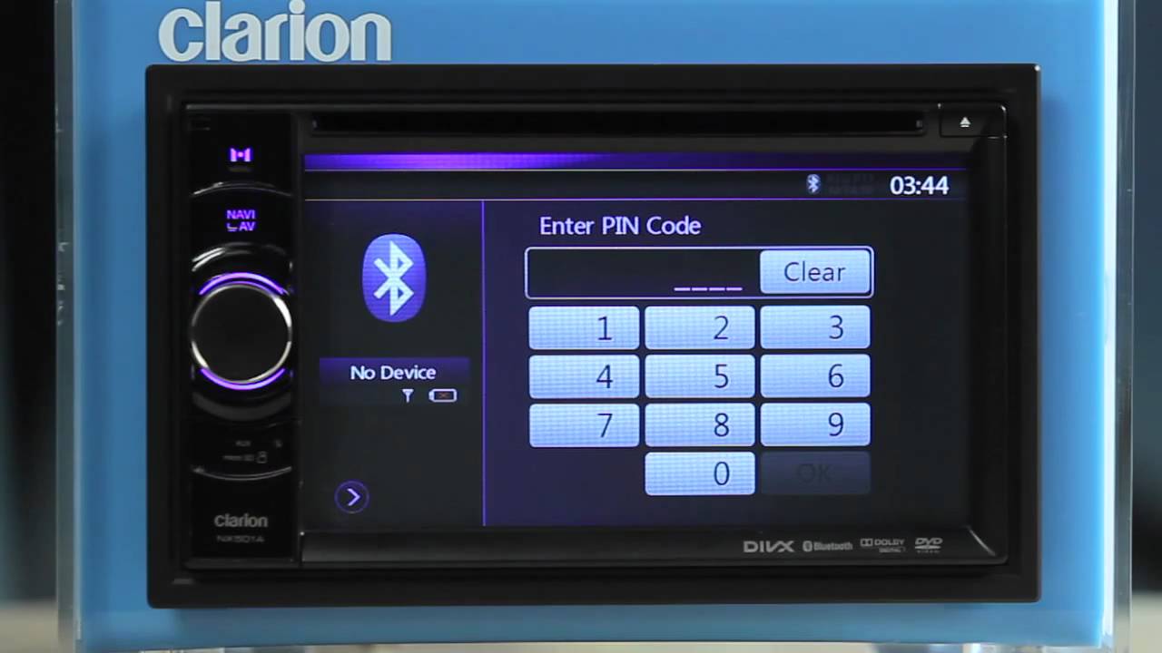 テスト済！Clarion　NX501ワンセグ専用チューナー Bluetooth　 NX501 11 Bluetooth Audio Playback - YouTube