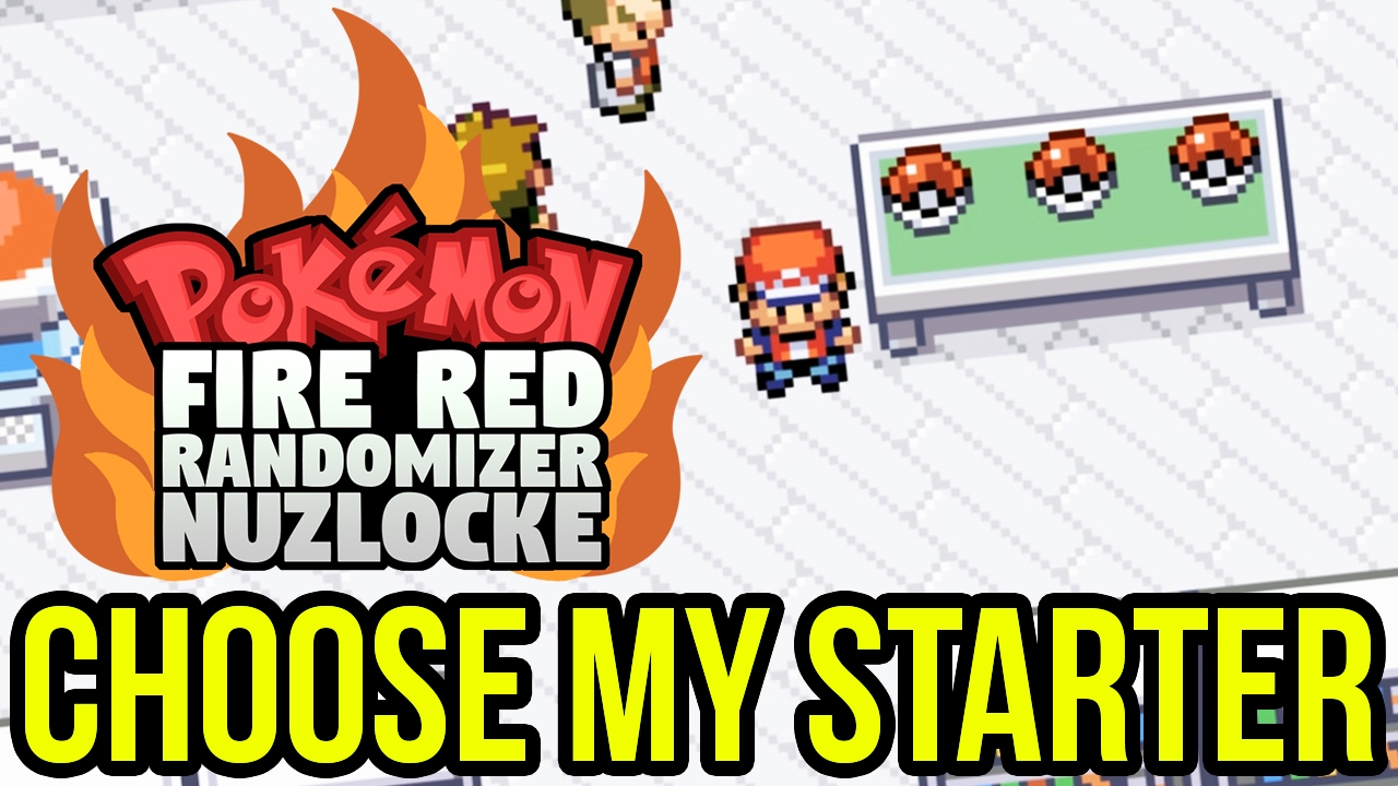 Choose My Starter! Pokemon FireRed Randomizer Nuzlocke with SmkGaming05! -  YouTube