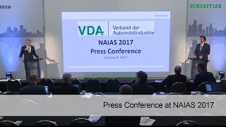 Schaeffler press conference at NAIAS 2017 [Schaeffler]