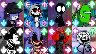Top 8 New FNF Mods For Android | Deimos vs FNF Mod,Dustale vs FNF New Mod,FNF Stickman mod Gameplay screenshot 4