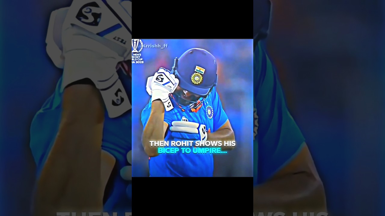 Umpire shocked Rohit Rocked... 🥶☝🏻 