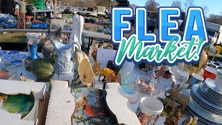 Opening Weekend For The Local Flea Market! There Are Deals To Be Found!