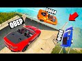 САМАЯ БОЛЬШАЯ РАМПА В МИРЕ! ПРЫЖКИ НА ВЫЖИВАНИЕ В BeamNG.drive