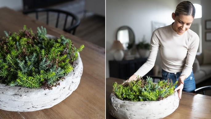 The Langham Project: How To: Make a Moss Table Runner