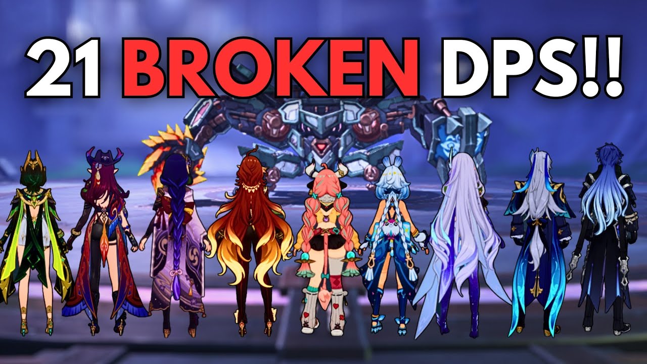 21 Strongest DPS Vs NEW BOSS !! FIRST SHOWCASE OF 2026 [ Genshin Impact ]