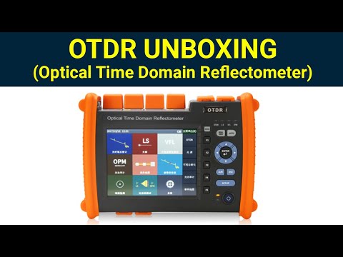 OTDR NK5600 (Optical Time Domain Reflectometer) Unboxing