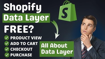 Shopify Data Layer Free? | What is Ecommerce Events? | How to enable Shopify data layer without app