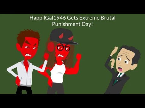HappilGal1946 Gets Extreme Brutal Punishment Day! (N-16) (MICHAELTHEVYONDVIDEOMAKER2K7 REUPLOAD)