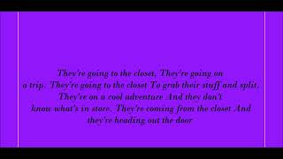 Zoboomafoo, The Closet Song Lyrics