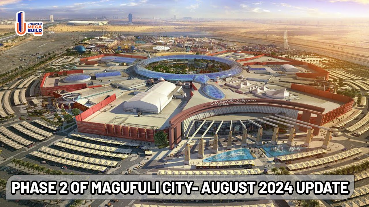 Phase 2 of Magufuli City: Latest Progress Updates from Dodoma, Tanzania - August 2024