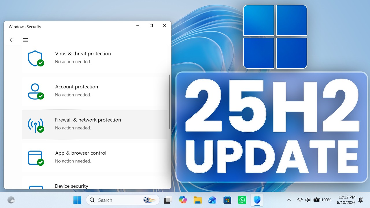 Windows 11 25H2/ 24H2 June 2026 Update (KB5094126) - Faster PCs, New ...