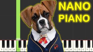Pup Academy Theme Song Easy Piano Tutorial