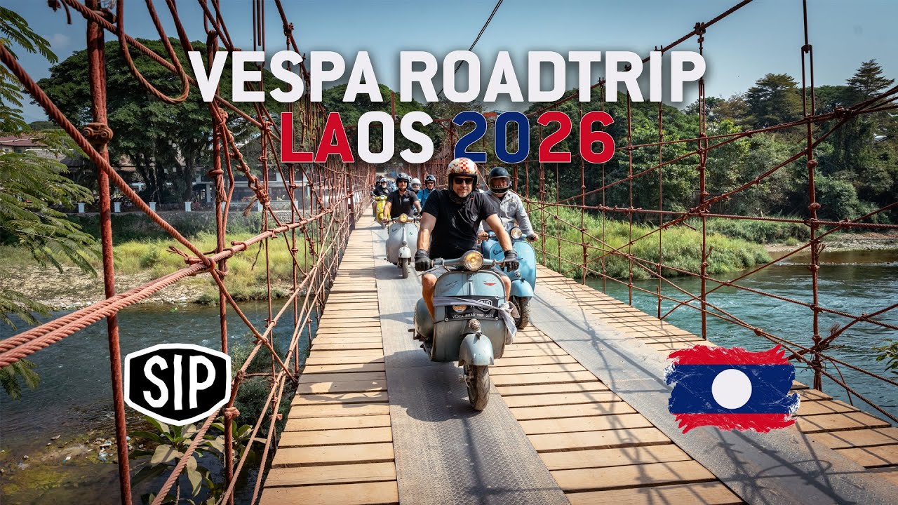 Vespa Roadtrip Thailand – Laos 2026 by SIP Scootershop