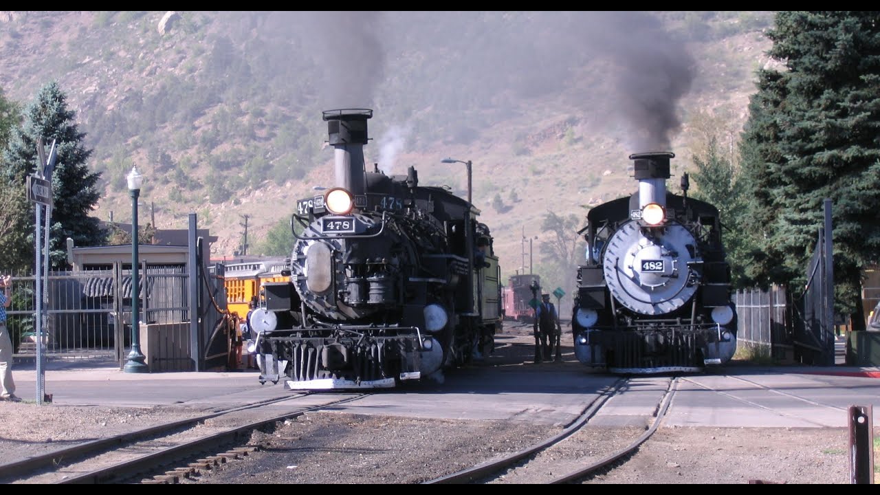 Durango & Silverton Narrow Gauge Railroad 2012, Part 1, HD