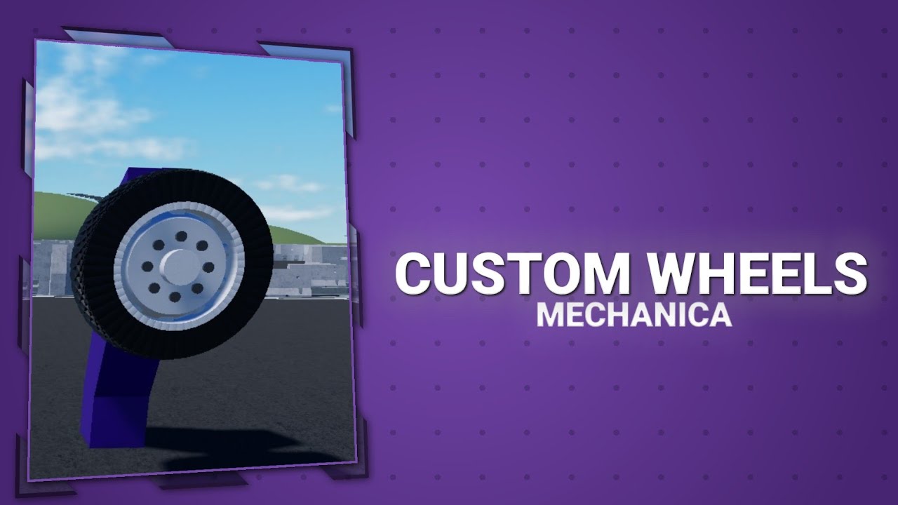 Roblox Racing Wheels Custom Wheels Tutorial | Mechanica | Roblox - YouTube